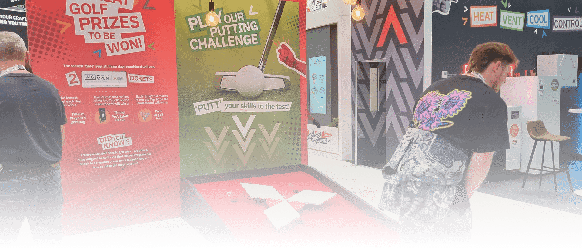 Mitsubishi Electric's Putting Challenge at The Installer Show