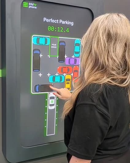 Perfect Parking Game in action