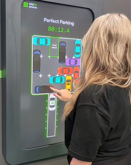 Perfect Parking Game in action